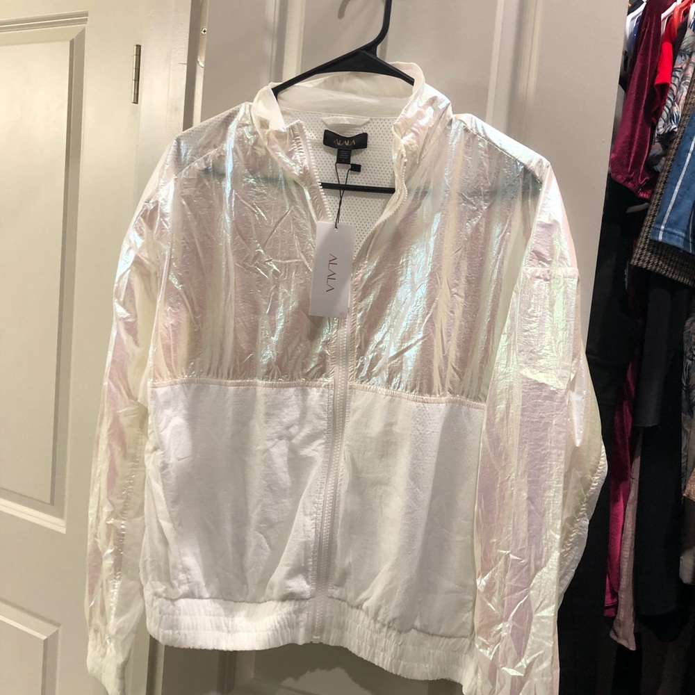 NWT ALALA Etoile Jacket in White Opal - Revolve
